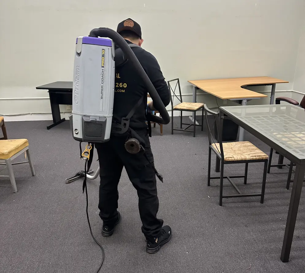 carpet cleaning process